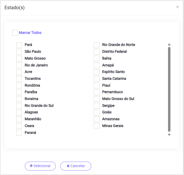 Regra Tributação Estado